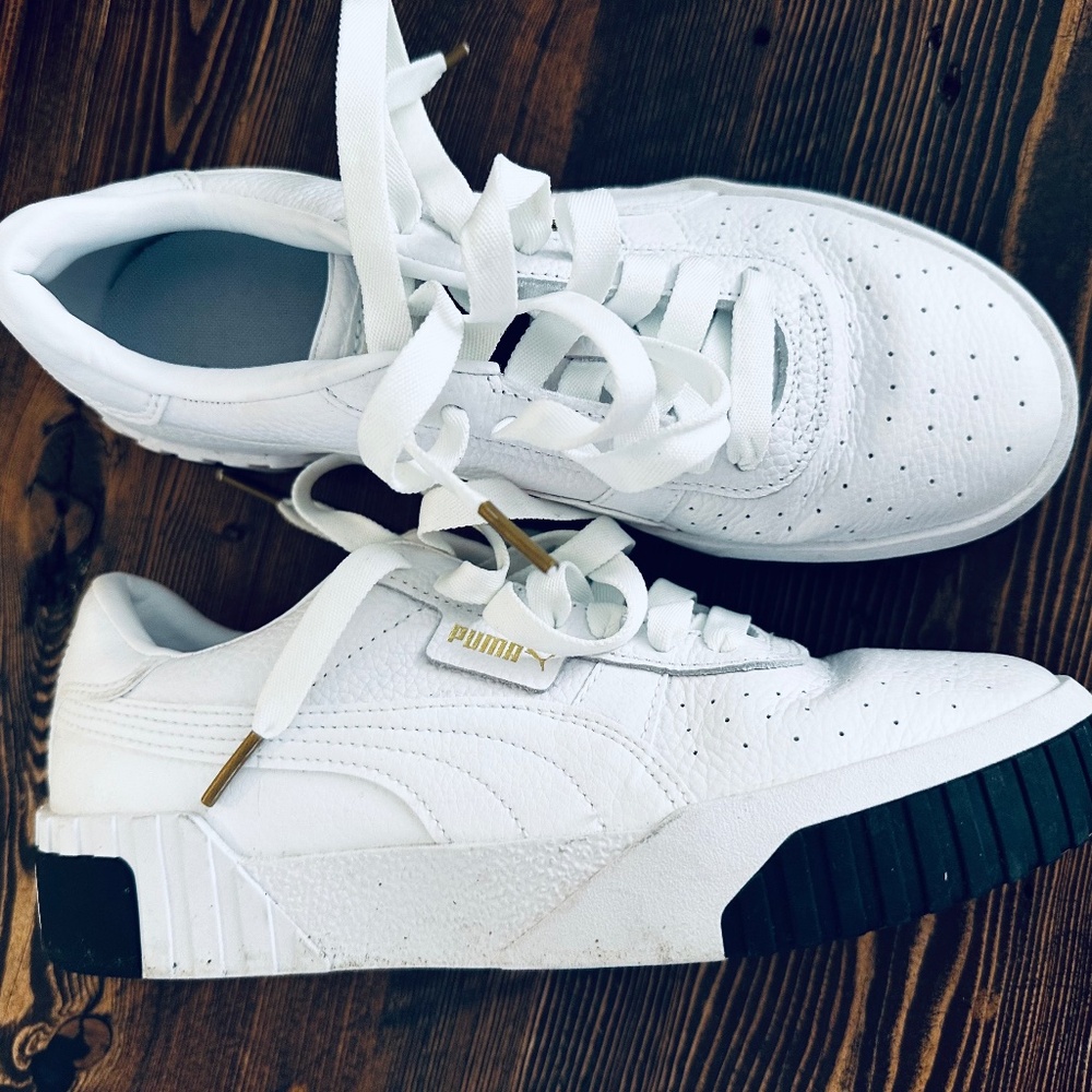 White Puma Runners